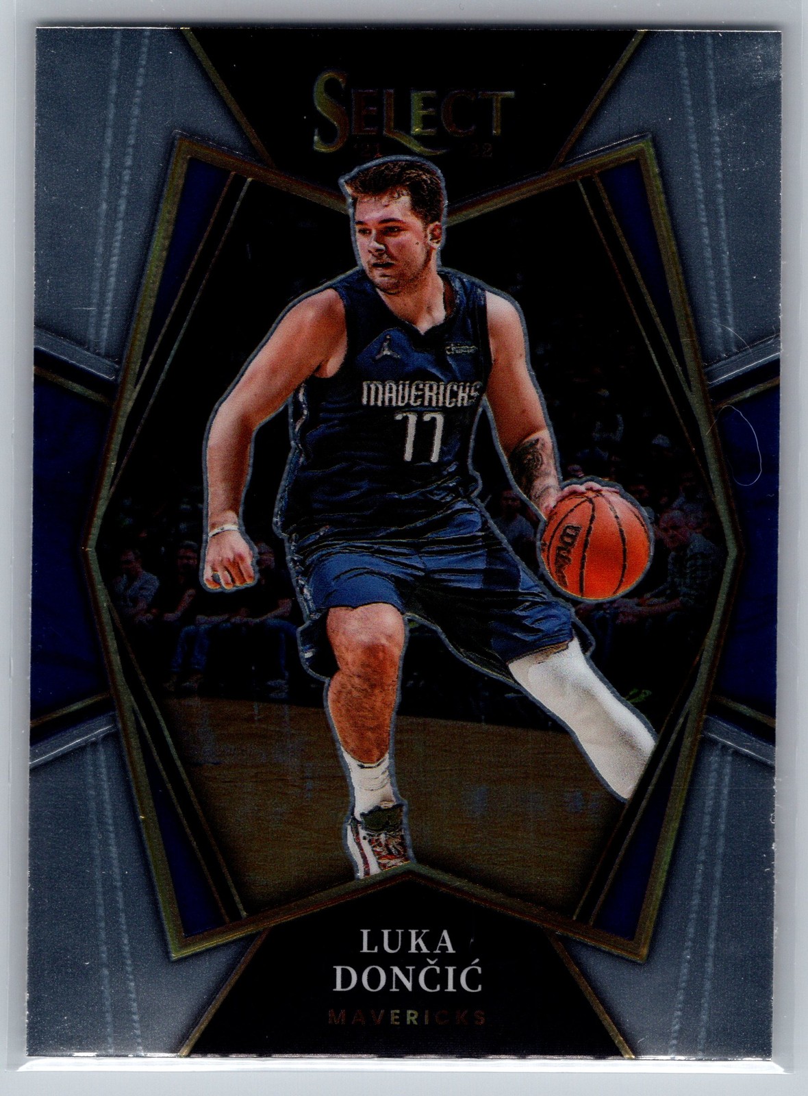 2021-22 Panini Select Luka Doncic #117 Dallas Mavericks