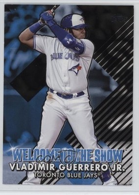 2022 Topps Series 1 Welcome to the Show Black /299 Vladimir Guerrero Jr 1rv3