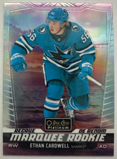 2024-25 O-Pee-Chee Platinum SUNSET Marquee Rookie Ethan Cardwell