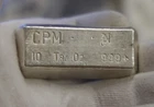 Vintage CPM 10 oz .999 Silver Poured Bar