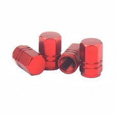 4x Ventilkappen Ventildeckel Alu Reifen Ventil Pkw Auto KFZ Motorrad Fahrrad Rad