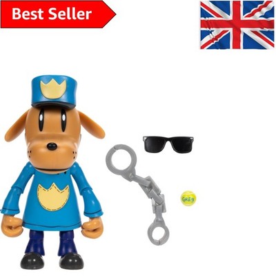5'' Dog Man Actionfigur mit 16 Gelenken & Zubehör für Spielspaß