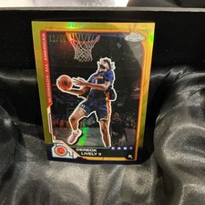 2022 Topps Chrome McDonald's All American Dereck Lively II #93 Gold /50 Rookie