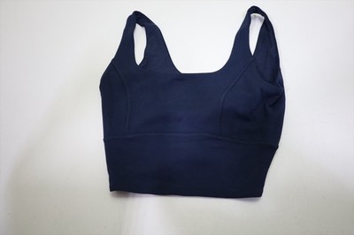 Travis Mathew Skyloft Soft Longlive Tank Sport Bra Womens Small Navy INV13052398