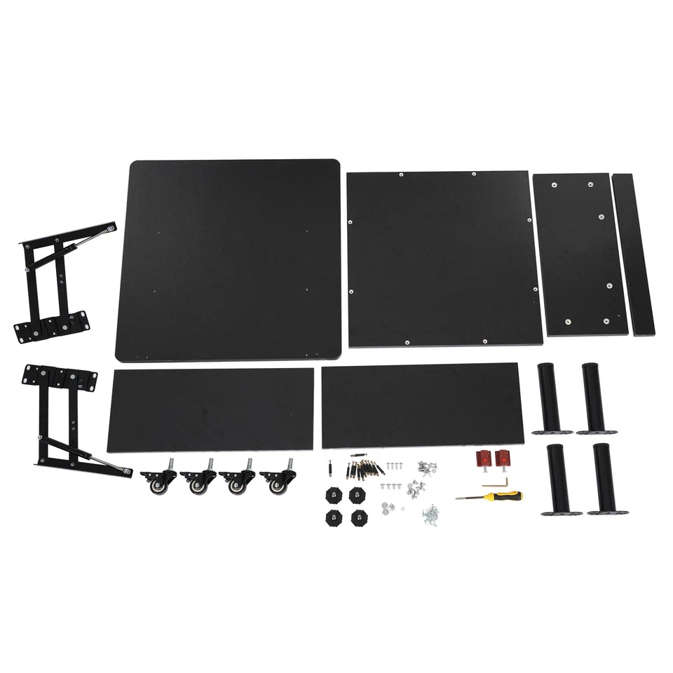 Mesa de Centro Elevable Altura Ajustable Mesa de Centro Moderna 55*55cm Foto 3 de 4