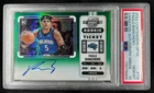 2022-23 Contenders Optic Paolo Banchero SP Rookie Ticket Green Auto #/75 PSA 10