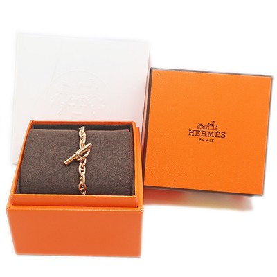 HERMES Chaine d'Ancre TPM 26Link Bracelet K18PG P0034910 | eBay