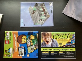 Lego Monster Fighters Haunted House 10228 Used Instruction Manual No Bricks 2012