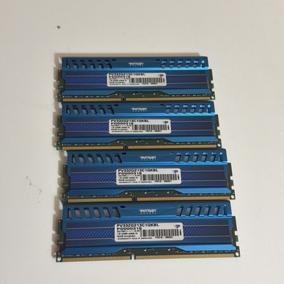 PATRIOT VIPER 32GB (4X8GB) 2133MHz DDR3 RAM MEMORY PV332G213C1QKBL