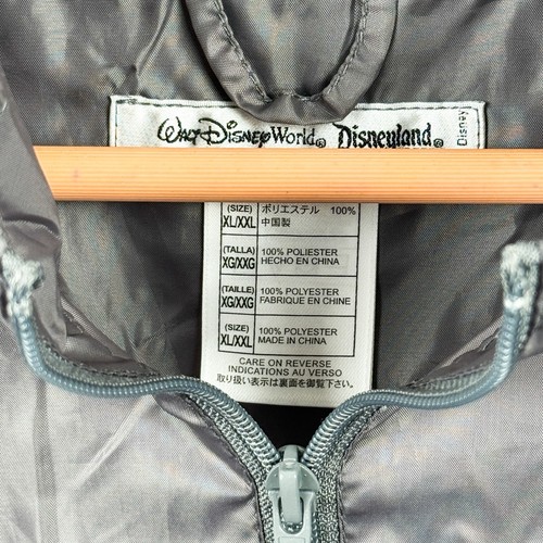 Walt Disney Parks Disneyland Rain Jacket Windbreaker Cinderella Castle XL XXL - Picture 3 of 3