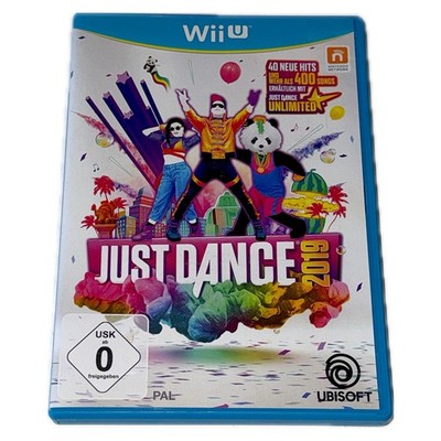Nur Case & Anleitung: Just Dance 2019 Ninntendo Wii U Ubisoft Kein Spiel dabei