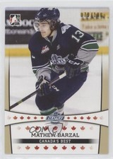 2014-15 ITG Young Stars Gold 79/100 Mathew Barzal #12 t3w