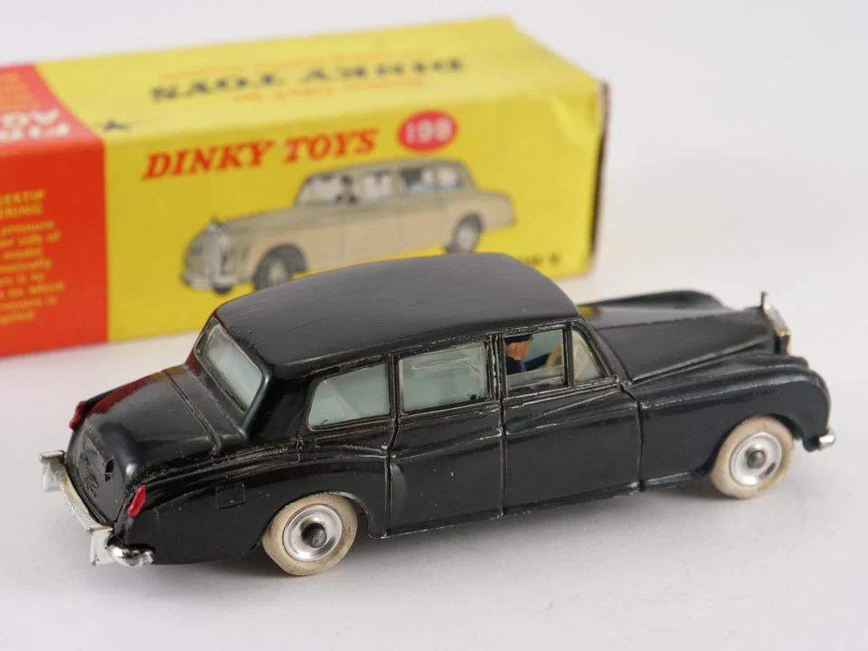 Dinky Toys GB N° 198 ROLLS ROYCE Phantom V Limousine 1/43 In Scatola 1/43 - Immagine 3 di 4