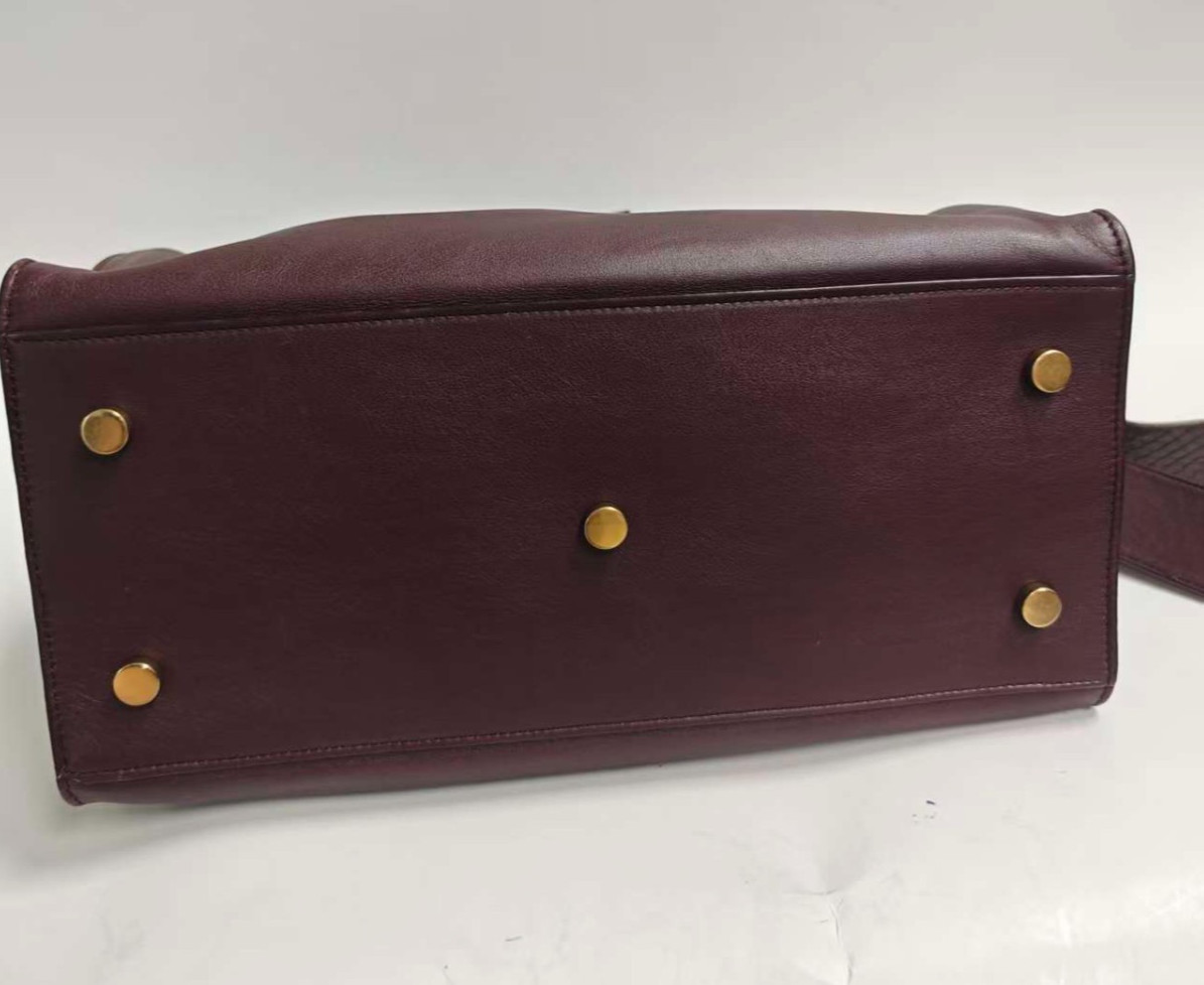 Saint Laurent Python Leather 2Way Top Handle Bag … - image 7