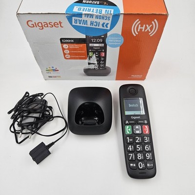 GEBRAUCHT - GIGASET E290 HX Mobilteil, Schwarz, Festnetz Telefon