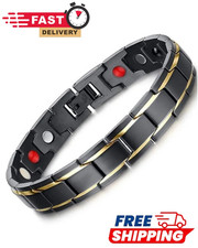 Copper Magnetic Bracelet Energy Healing Therapy Arthritis Pain Relief Men Women