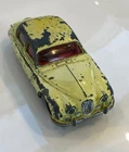 Vintage Corgi Jaguar 2.4 Litre Diecast Car – Cream – Original 1950s/60s