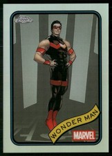 2025 Topps Chrome Marvel #100 Wonder Man Refractor