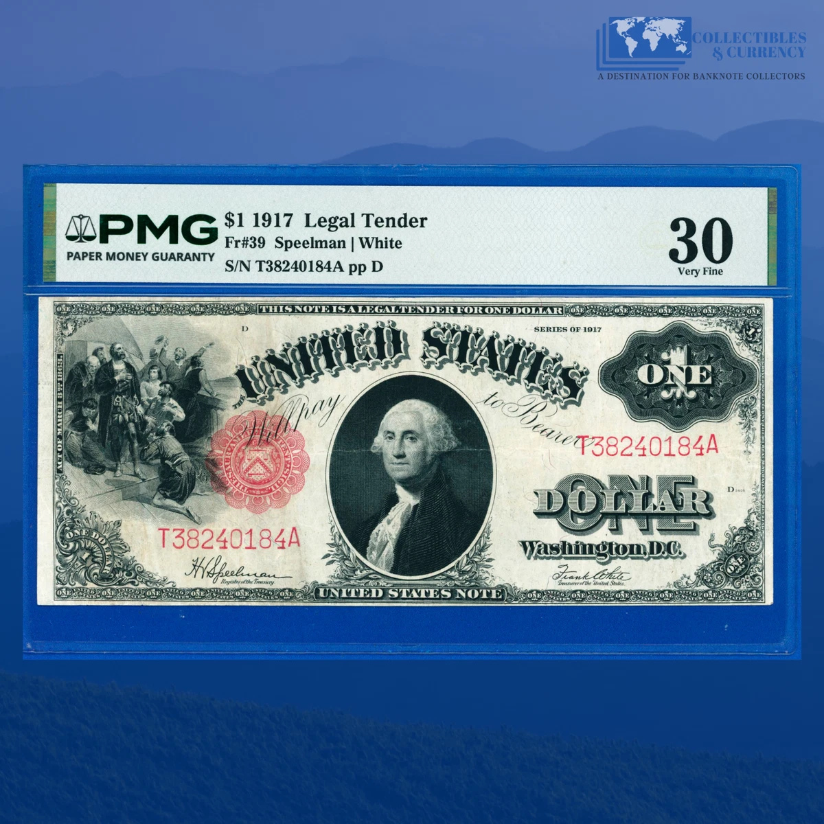 1917年 ONE DOLLAR  Circulated $1 1917 Year United States Large Size Notes for sale | eBay