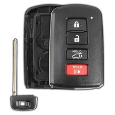 Key Fob Remote Hatch Shell Case Replacement For Toyota Hyq14fba