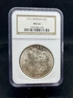 1921 90% Silver Morgan Dollar NGC MS64!