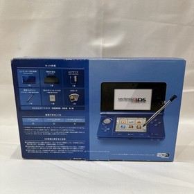*TESTED/WORKING* Nintendo 3DS Cobalt Blue Console Complete In Box CIB #G57