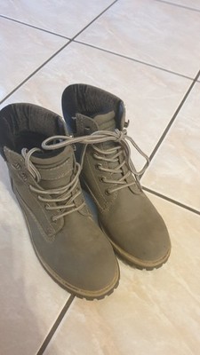 Tom Tailor Boots grau Gr.  37   gepflegt top Zutsand
