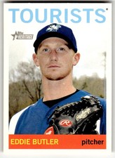 2013 Topps Heritage Minor League #82 Eddie Butler Asheville Tourists Baseball