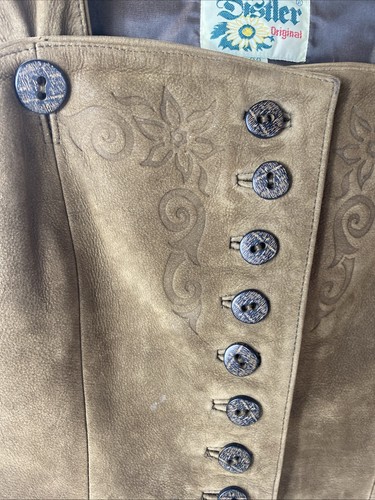Distler Original Lederhose’s Gr. 38 oben und unten 50% Acetat 50% Polyamid - Bild 5 von 20