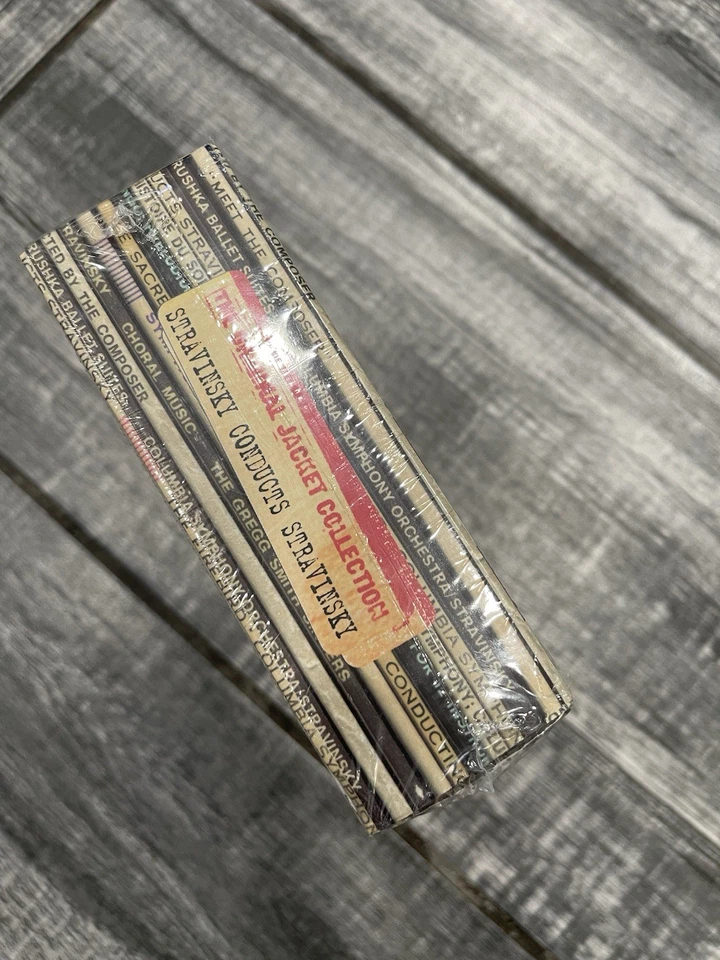 Stravinsky Conducts Stravinsky 9CD Box Set Original Jacket Collection  SEALED - Image 3 of 4