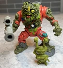 Vintage TMNT Ninja Turtles Action Figure Muckman & Joe Eyeball near COMPLETE