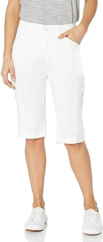 Relaxed Fit Cargo Skimmer Capri Pant | eBay