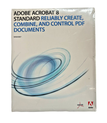 Adobe Acrobat 8 Standard English Ver. Combine & Control PDF Documents for Window
