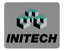 Initech Logo 1/4" Thick Mousepad