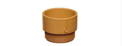 *NEW* Carlon 2'' 'Glue to Screw' non-metalic male couplers: SCE943J *