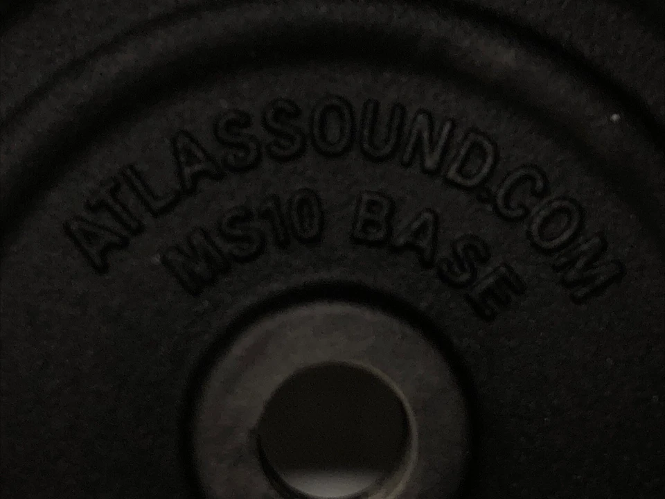 Atlas Sound MS10 Bass Round All Purpose Microphone Base - Image 3 of 4