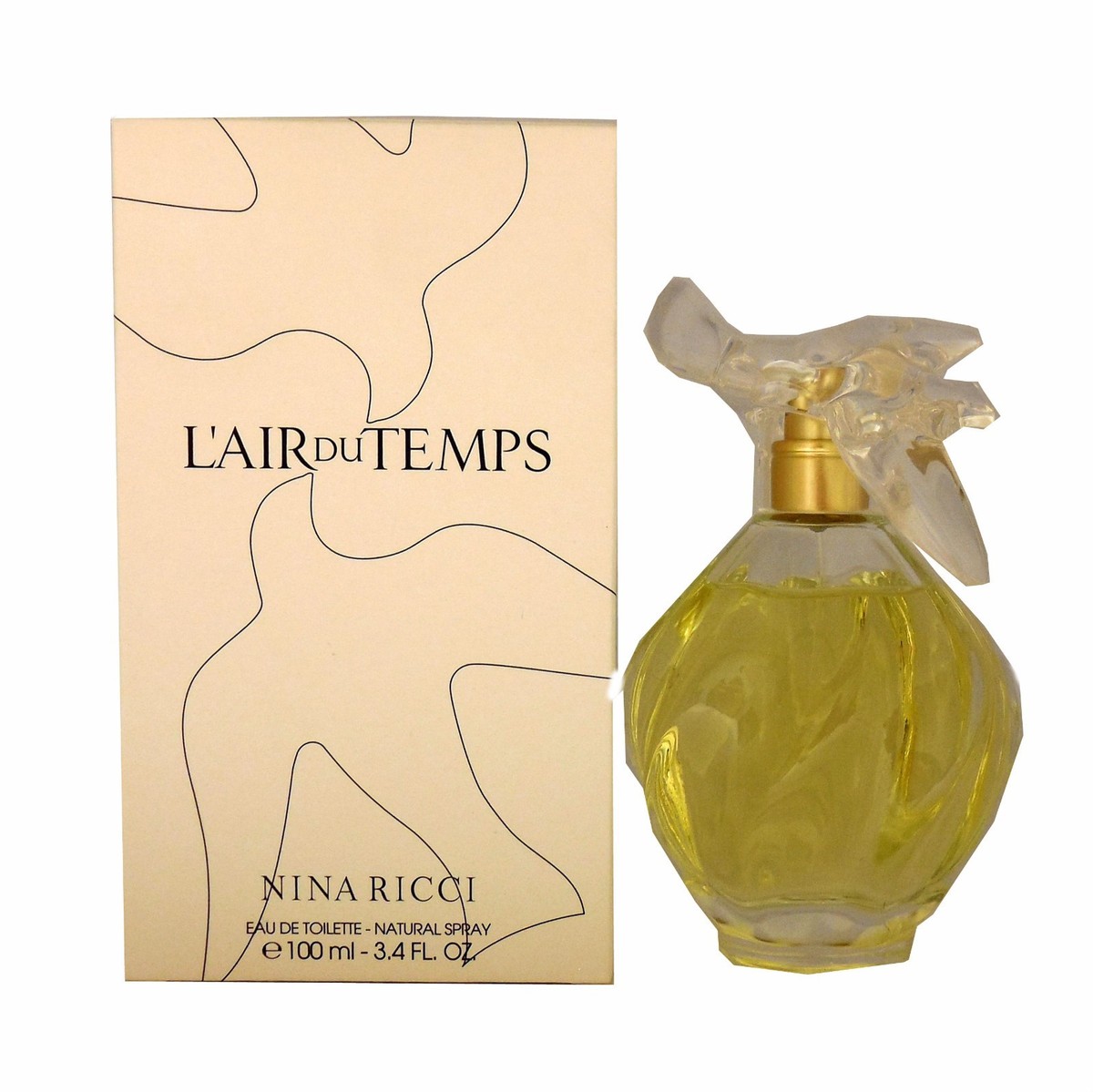 L'AIR DU TEMPS BY NINA RICCI EAU DE TOILETTE NATURAL SPRAY 100 ML
