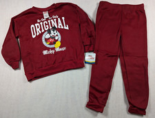 Disney Junior - Mickey Mouse - Pullover Sweat Shirt  Pants Set - Size 6