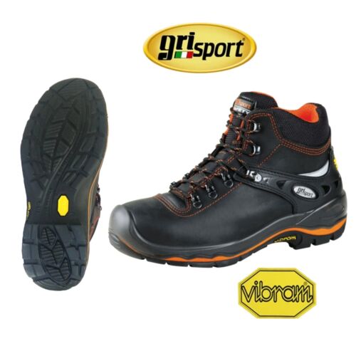 SCARPE ANTINFORTUNISTICA N45 GRISPORT IN VIBRAM S3 HRO DA LAVORO TREKKING CACCIA - Foto 4 di 4