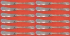 Louis XIV by Towle Sterling Silver Butter Spreader flat handle Set 12 pcs