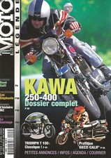 MOTO LEGENDE N°103 KAWA 250-400 / TRIUMPH T 100 / GUZZI CALIF' / L'HISTOIRE MZ