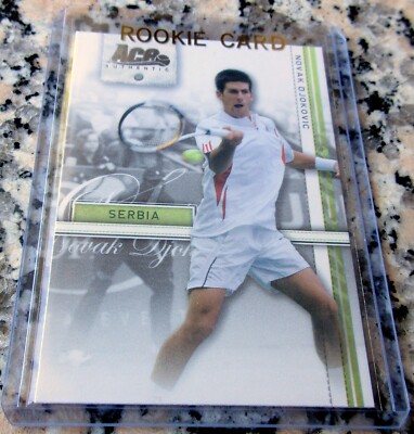 2007 レアPSA10‼️ルーキーカード　NOVAK DJOKOVIC RC NOVAK DJOKOVIC 2007 Ace Authentic Rookie Card RC 24 GS Titles