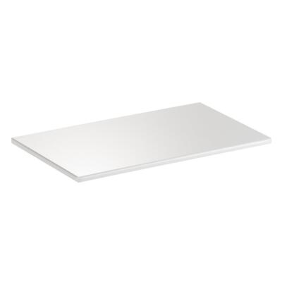 2 Stück Servierplatte Buffetplatte Speiseplatte Melamin weiß GN 1/1 53x32,5 cm