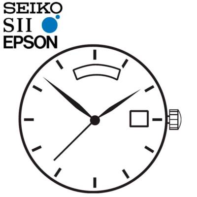 New Japan Seiko SII / TMI / Epson VX44 Watch Movement, 11 1/2