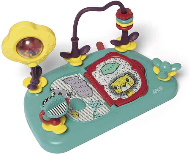 baby seat and activity tray
