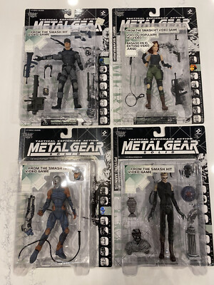 Metal Gear Solid 11 Figure Set Series 1 New 1999 McFarlane Brand New