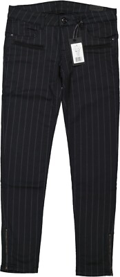NEU! Blue Fire Co. Damen Hose Alicia dunkelblau gestreift W27 / L30