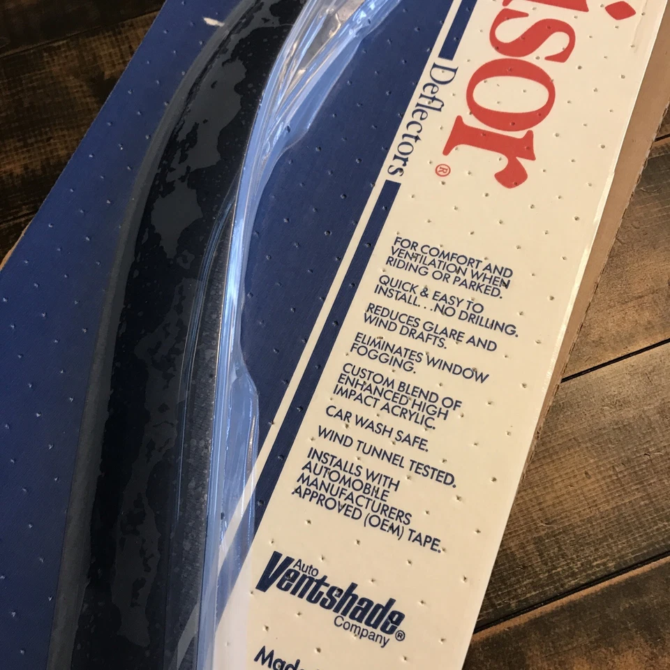 Защита от дождя 2 шт козырек на вентиляционную решетку окна для Ford Explorer Mazda навахо 91-92 новый из старых запасов - Изображение 4 из 4