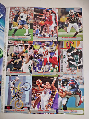 2003 Sports Illustrated for Kids Abby Wambach Tavis Pastrana Rookie RC Uncut