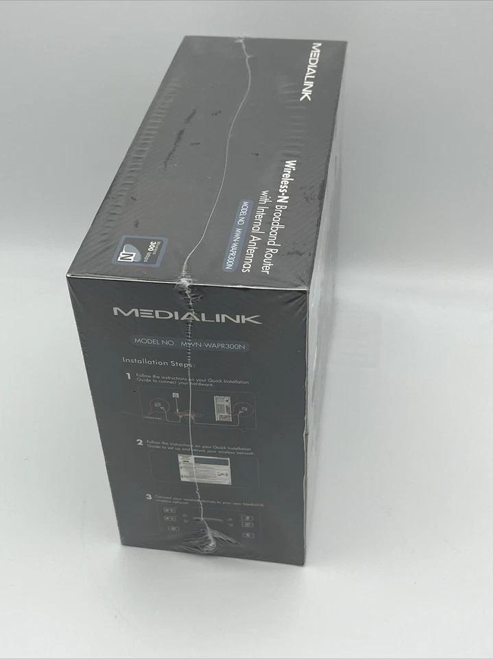 Medialink  Wireless Broadband  Router With Internal Antenna -MWN-WARPR300N NEW - Image 4 of 4